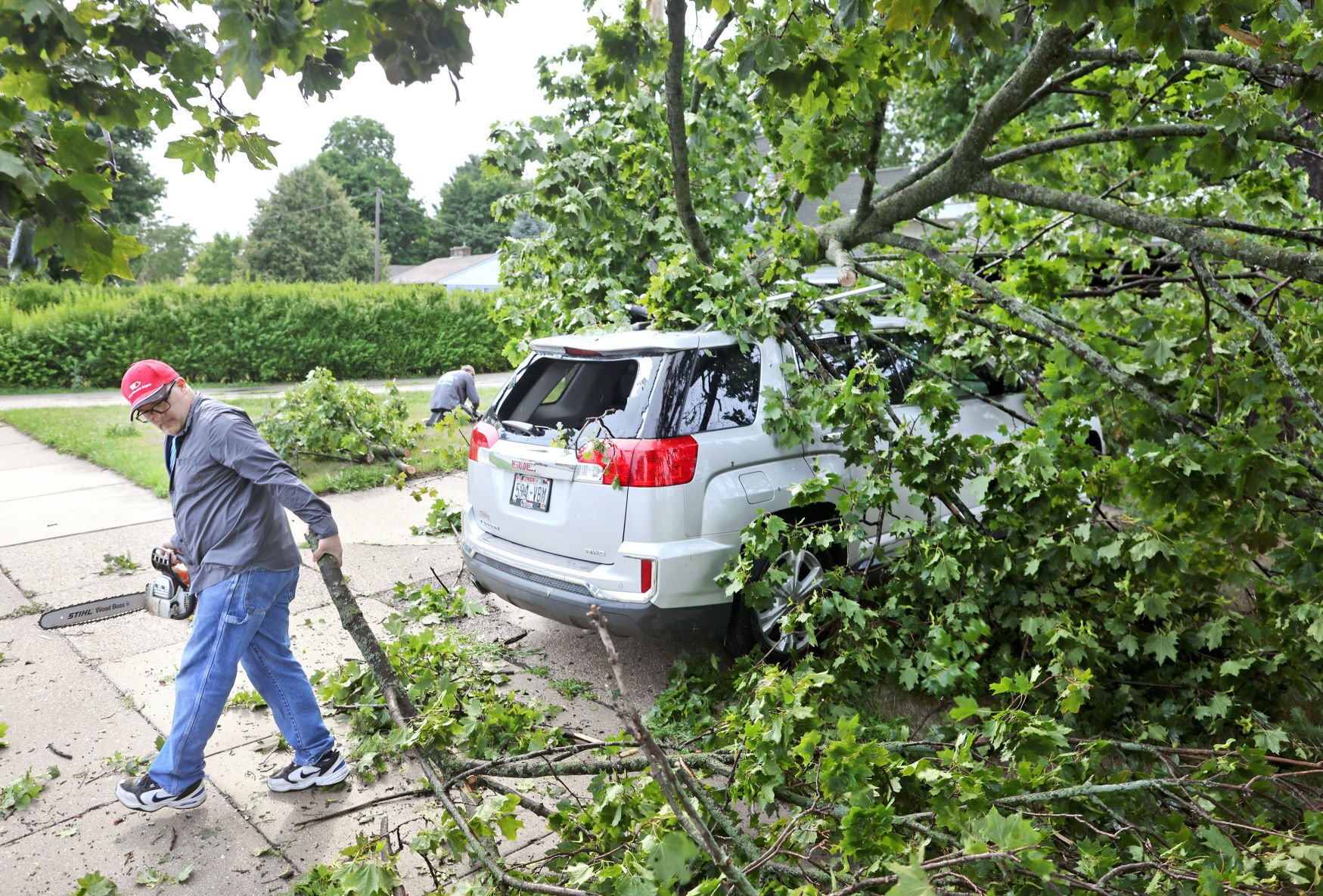 Storm damage